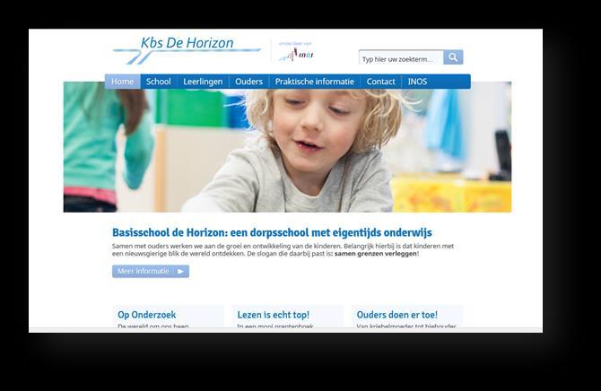 7 De Horizon ook op internet Op onze website (www.horizonprinsenbeek.nl) is informatie te vinden over ons onderwijs, de organisatie en de verschillende doelgroepen.