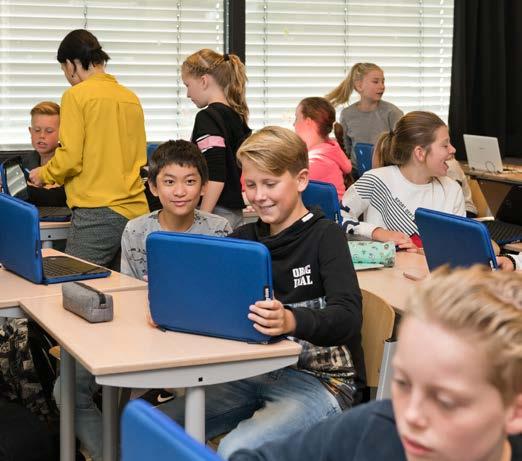 Voorbeeld: een leerling in de schakelklas De Sprong/Hub van Doornecollege kan bij goede resultaten en een positieve observatielijst in het eerste jaar opstromen naar de tweede klas van het Hub Van