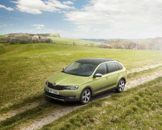 Persbericht, pagina 6 van 8 Compact model met een avontuurlijke look: de nieuwe ŠKODA Rapid Spaceback ScoutLine Met de salonpremière van de ŠKODA Rapid Spaceback ScoutLine presenteert ŠKODA zijn