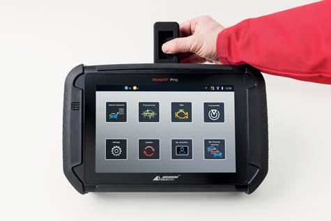 Het apparaat beschikt over een intuïtieve gebruikersinterface voor het touchscreen en bevat de volledige