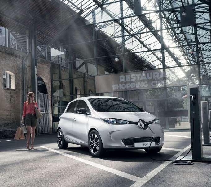 Laad ZOE overal op Renault ZOE biedt een groot gebruiksgemak en kan overal opgeladen worden: bij u