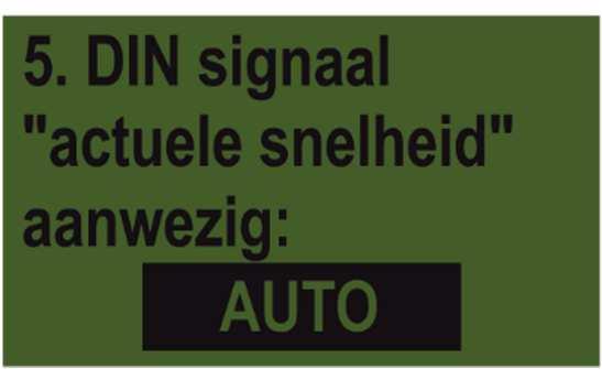 38 Kwaliteit voor professionals DIN 9684 signaal (7-polige signaalcontactdoos) Hier kan geselecteerd worden of en met welke signalen van de