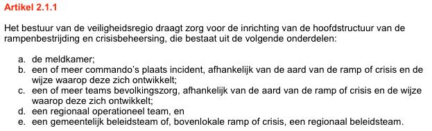 3 Basisvereisten 3.1 Inleiding In dit hoofdstuk worden bevindingen uit de systeemtest naast de artikelen uit de basisvereisten gelegd.