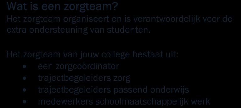 Wanneer jouw problemen een positief studieresultaat in de weg staan, kan je een beroep doen op de extra ondersteuning.