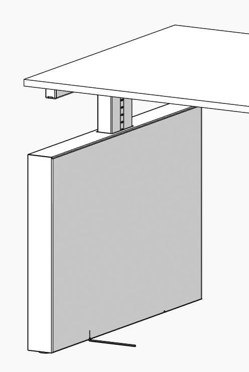 Verstelling werkblad Hoogte instelbare tafels zijn in stappen van 2 cm instelbaar van 64-86 cm. De tafels worden bij aflevering standaard op bladhoogte 74 cm ingesteld.