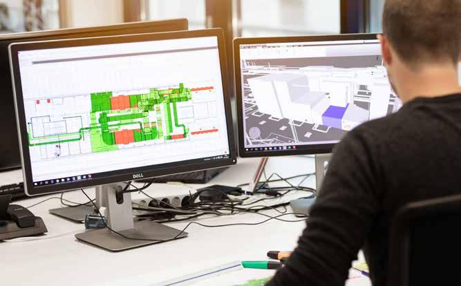 De modellen zijn een oplossing in standaard Revit met toevoeging van extra variabelen als prijsinformatie, geluid, vermogen en worp.