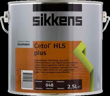 Sikkens / Cetol HLS hoeveelheid prijs 1l 26,00 2,5l 62,00 - Voor hardhouten poorten om de kleur