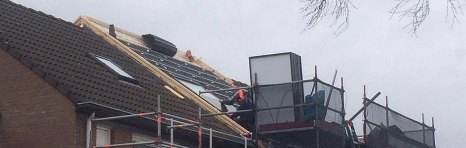 Integrale maatregelen dak en gevel Compleet nieuw dak met isolatie vanaf 9.