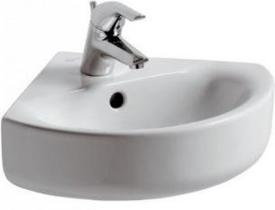 - Luxe Sifon chroom - Toiletkraan met hoge uitloop Fonteincombinatie hoekmodel - Hoekfontein
