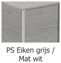 Kolomkasten Opwaardering Kolomkast Design Kolomkast glanzend wit / mat wit, 400x300x1600mm Kolomkast Design Kolomkast eiken grijs / mat wit, 400x300x1600mm Douchecombinatie Opwaardering Douchegoot