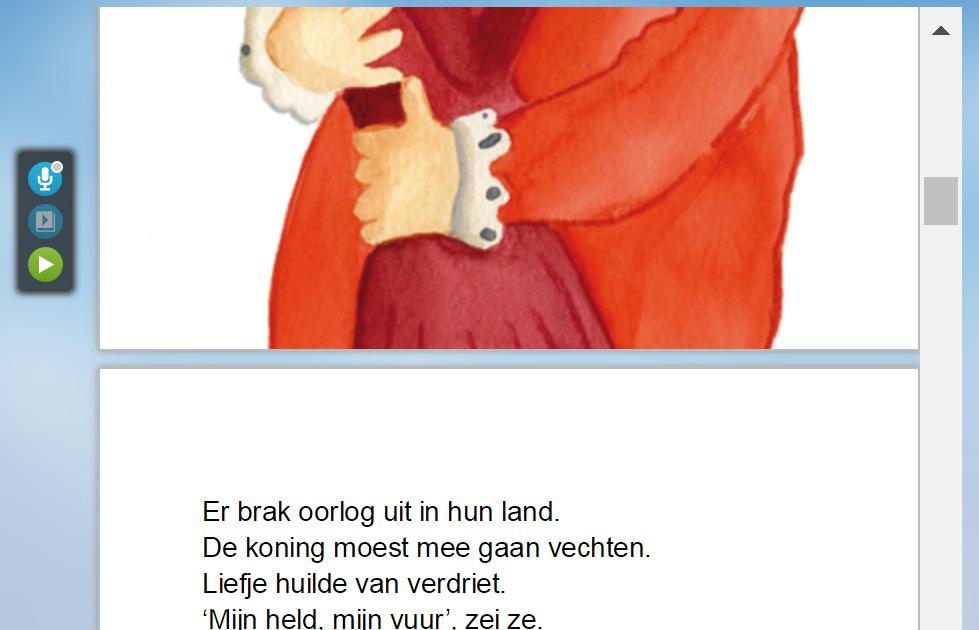 Boeken die een kind zelf heeft toegevoegd, kunnen verwijderd worden met de knop 'Verwijder boek'.