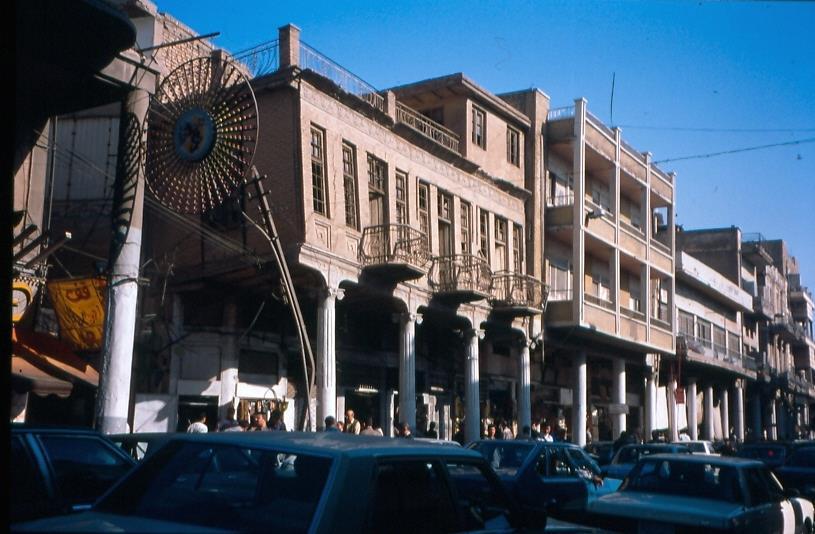 De Rashid-straat = belangrijkste (winkel)straat