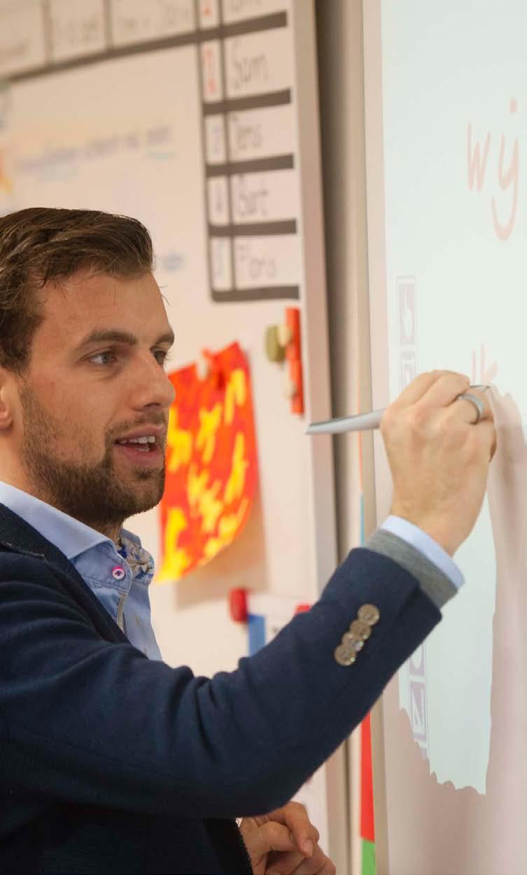 2 De vraag verhelderen Waarom is er een overkoepelend dashboard nodig? Op basisschool Het Palet speelt ict een belangrijke rol.