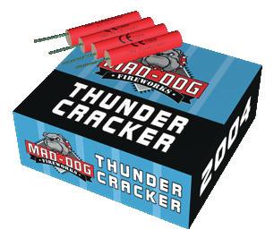 THUNDER CRACKER Luide knal