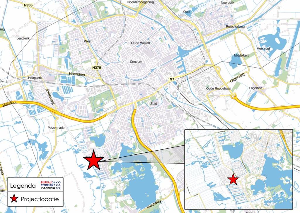 INLEIDING 7 INLEIDING In 2015 heeft de gemeenteraad van Tynaarlo ingestemd met de ontwikkeling van een supermarkt in de nieuwbouwwijk Ter Borch. Het gaat om een supermarkt van maximaal 3.000 m 2 bvo.
