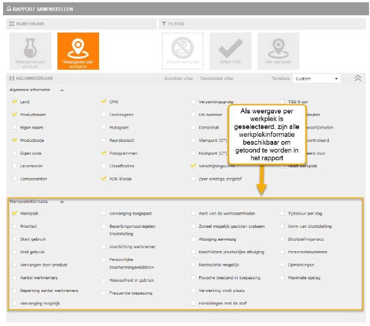 6 Rapportages 6.1 Rapportages samenstellen 6.2 Rapportages exporteren 6.3 Een Stoffenmanager -export maken 6.