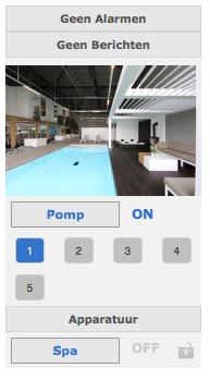 PoolCopilot biedt ; - grafische, gebruiksvriendelijke omgeving, al uw zwembaden uitgerust met