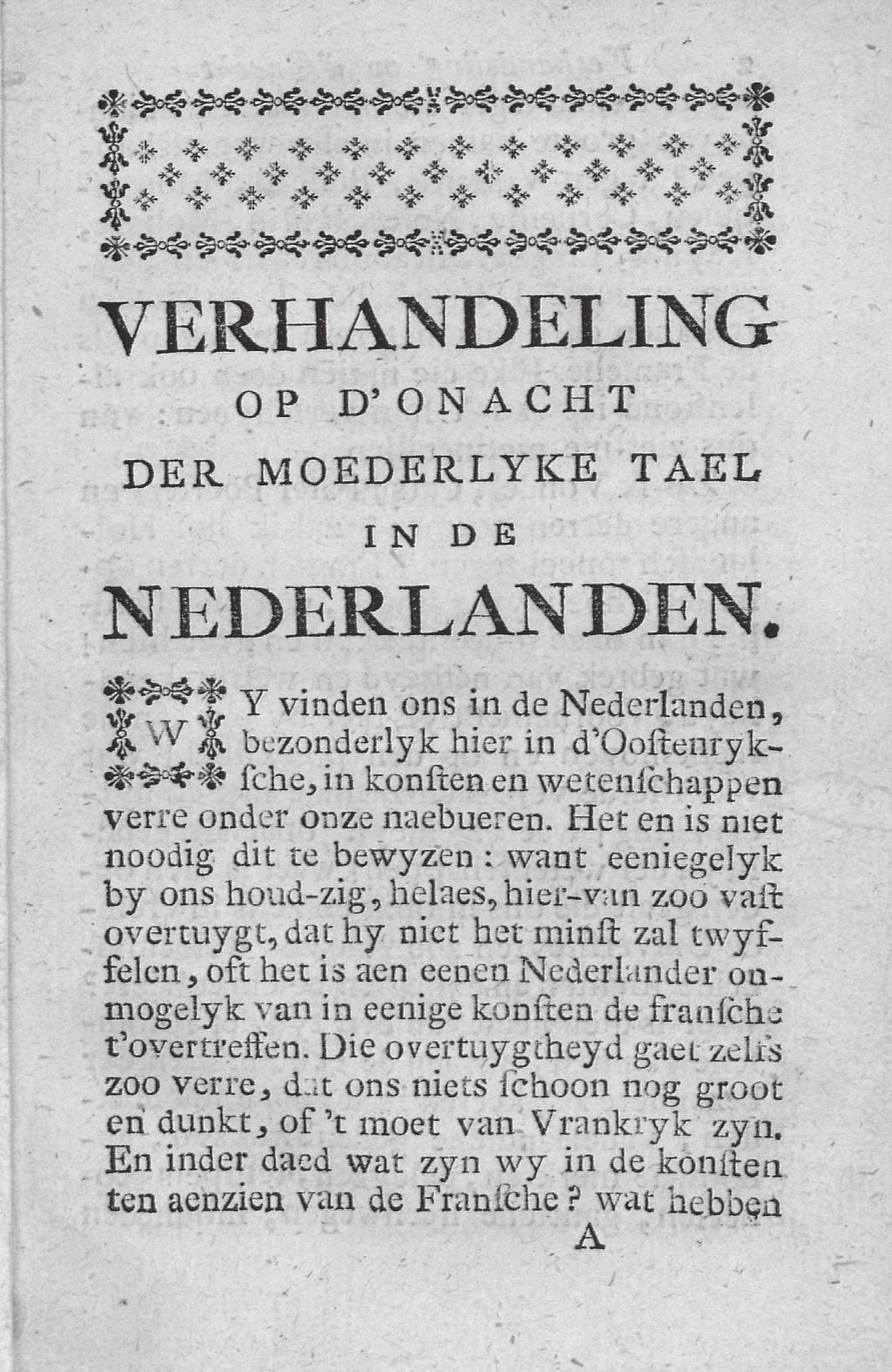 20 NEDERLANDS, HELDER EN CORRECT volk. De sociale taalgrens ontstaat: een taalgrens tussen twee bevolkingsgroepen in dezelfde stad, in hetzelfde land.