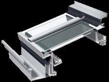 TopView Thermisch onderbroken aluminium profielsysteem voor leefruimtes