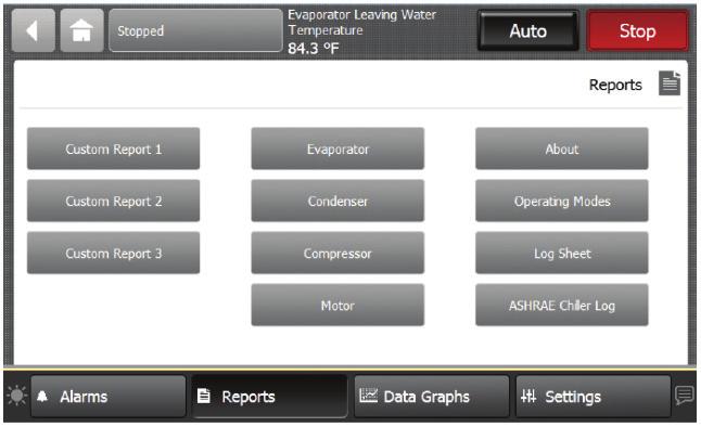 Tracer TD7-gebruikersinterface De informatie is afgestemd op gebruikers, servicemonteurs en eigenaars.