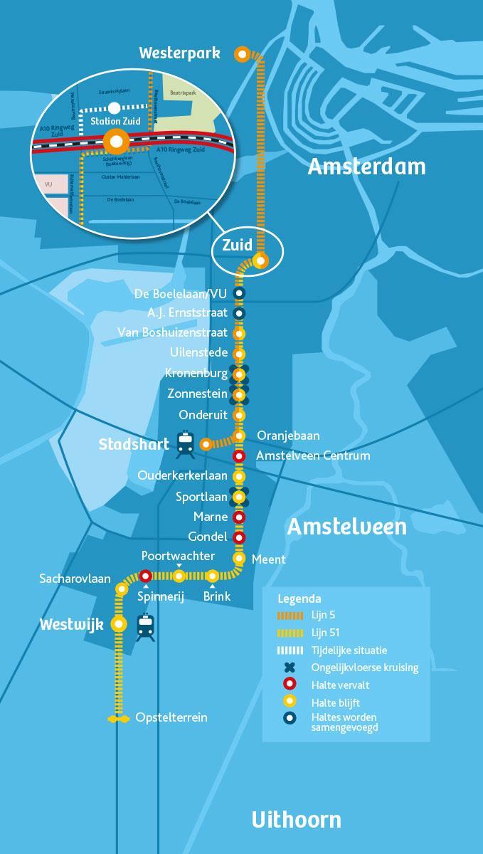 Grondgebied gemeente Amsterdam