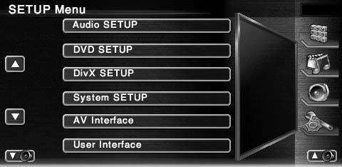 Instelmenu U kunt verschillende ontvangerparameters instellen. Instelmenu Geeft het instelmenu voor het instellen van verscheidene functies weer.