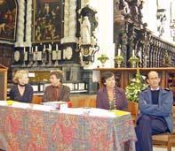 - de kerkfabrieken van de vzw Monumentale Kerken Antwerpen voor hun betrokkenheid en engagement. - de leden van het panel met moderator Jo Briels voor hun deelname aan deze dag.