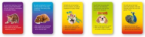 oplossingsgericht te leren denken Het Lekker-in-je-vel-spel bevat 48 coaching-kaartjes met op ieder kaartje een emotie.