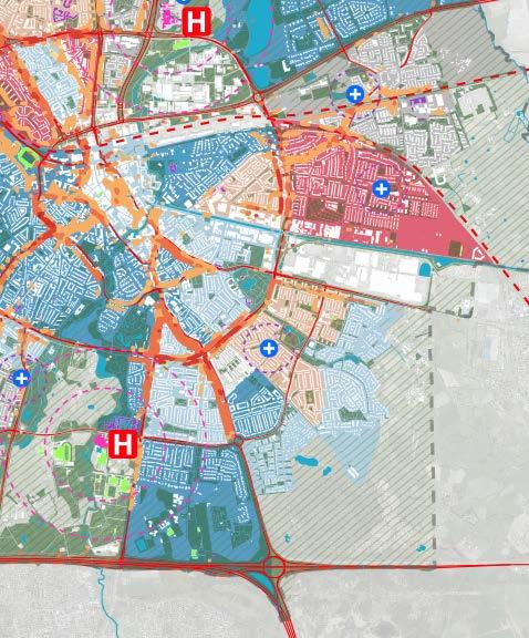 Rli aan de ontwerpers om te focussen op de schaal van de hele stad, of de wijk in relatie tot de stad. Een samenhangende aanpak op diverse schaalniveaus werkt het beste.