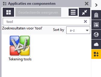 2.7 Tekening tools U kunt in Tekla Structures gebruik maken van een aantal zogenaamde.net tools in de werkbalk Tekening tools.