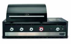 Boretti apparatuur Ibrido Top BBQ RVS Spoelbak Buitenkeukens bwnrs 7 en 8