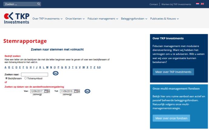 Eumedion Wij zijn namens een aantal klanten aangesloten bij Eumedion.