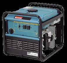 benzinegenerator, geschikt voor (bouw)machines met een spanning van 230V,