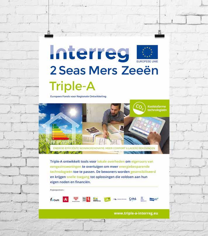 Europees project 2017-2020 Triple-A is een Europees project met partners uit België, Nederland, Frankrijk en het Verenigd Koninkrijk, dat als doel heeft huiseigenaren aan te moedigen om hun woning
