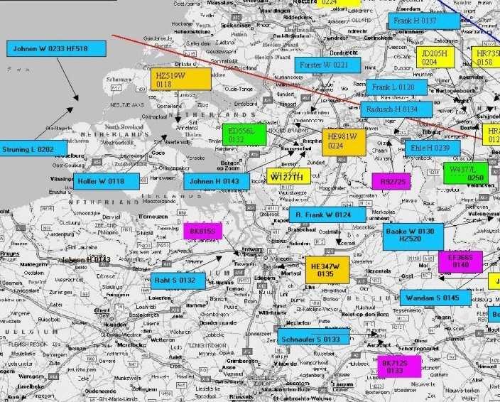 Generalkommando LXXXIX. Armeekorps --//-- In der Nacht größere Durchflüge ins Reichsgebiet. Zwei Feindmaschinen im Raum Antwerpen und eine Maschine im Raum Wemeldinge (wurden) abgeschossen.