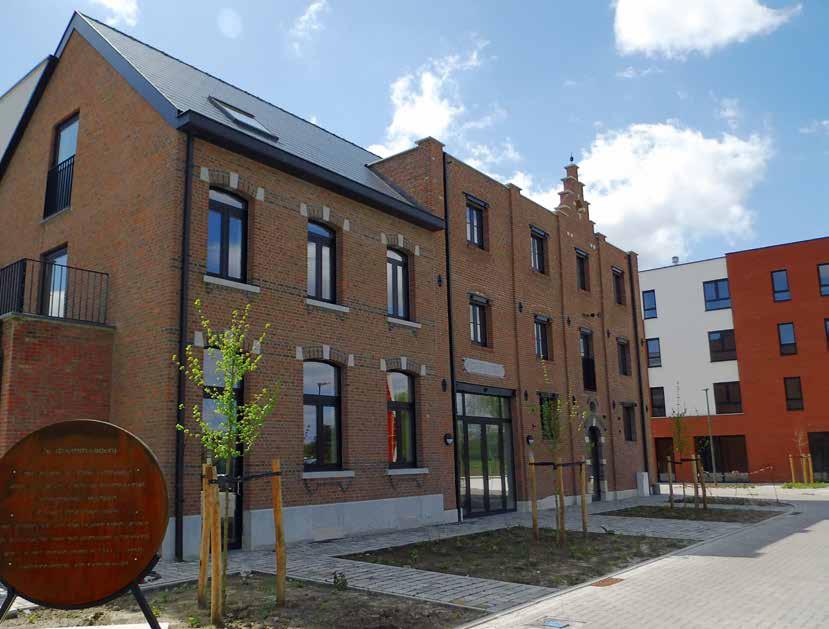 3.2.1.1.3. Woonproject Graanmolens, Sint-Amands IGEMO realiseert 30 appartementen, 4 lofts, een buitenschoolse kinderopvang en een aantal commerciële ruimten op de site van de voormalige Molens