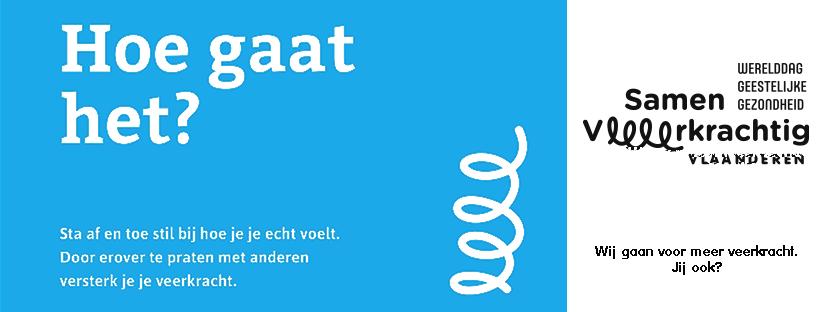 1. Maak Samen Veerkrachtig zichtbaar Vraag aandacht voor geestelijke gezondheid. Zo signaleer je dat je dit thema belangrijk vindt en maak je het bespreekbaar.