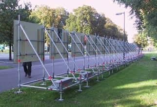 054 Voor overbruggingen in de Allround steiger kan gebruik gemaakt worden van tralieliggers. Om deze gemakkelijk te monteren is de tralieligger montage-adapter bedacht.