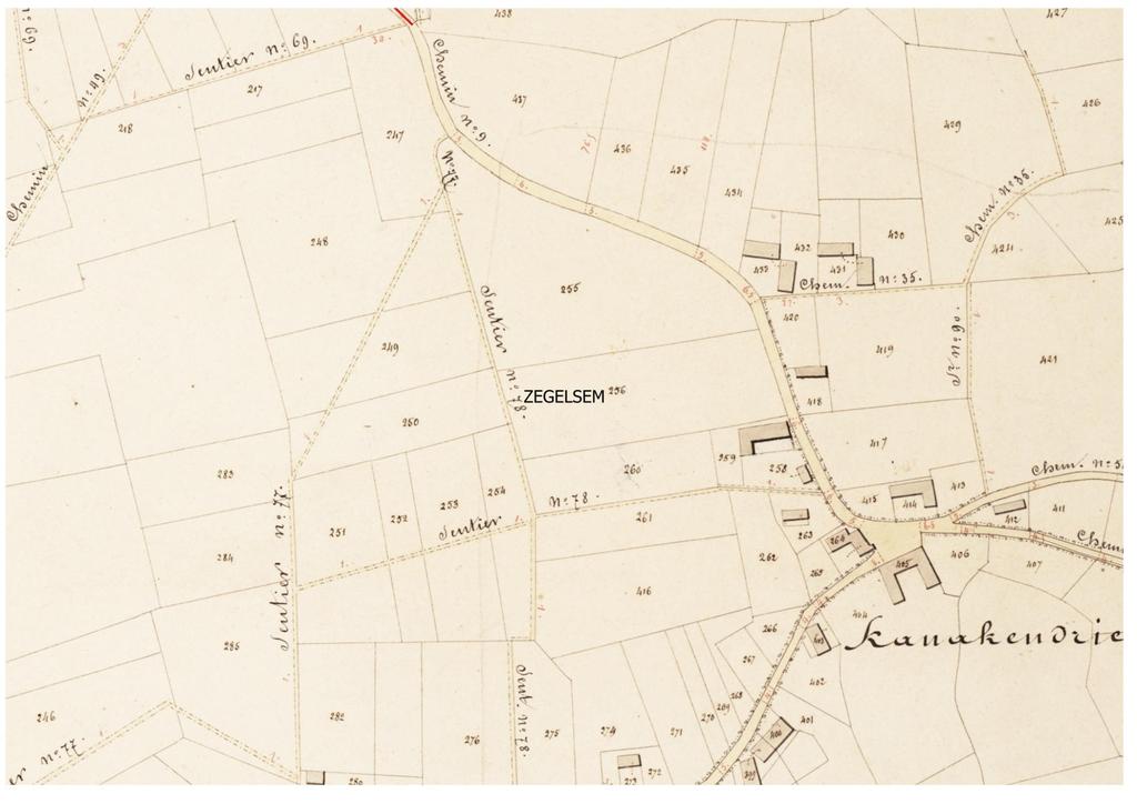 2.3 Openbaar karakter van wegen Wegen gelinkt aan Atlas der Buurtwegen & Wet van 10 april 1841 op de Buurtwegen Overheid wou in 1841 een ondubbelzinnige inventaris opmaken van bestaande kleine wegen