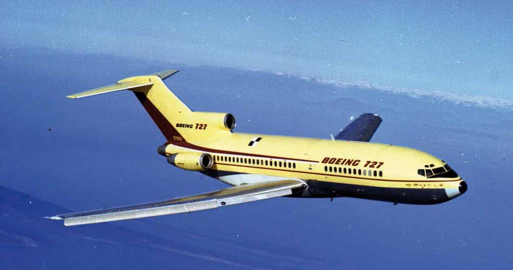 IN THE PICTURE Door: Ruud Vos - Foto s: The Boeing Company Eerste vlucht op 9 februari 1963. honderd exemplaren verkocht zijn.
