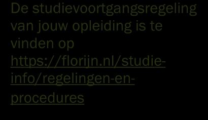 3.2 Studievoortgangsregeling Tijdens de opleiding volgen we jouw voortgang en ontwikkeling op de voet. We maken daarbij gebruik van een studievoortgangsregeling.