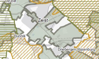De gemeente Zeist en het Rijk werken met twee monumentenlijsten: één voor de niet gebouwde ruimten en één voor de gebouwen. Langs de Utrechtseweg liggen meerdere rijks- en gemeentelijke monumenten.