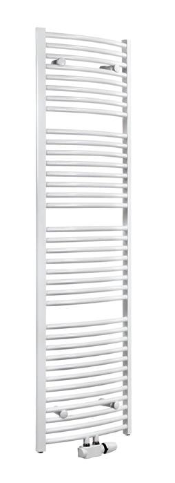 De Oceanus is een klassieke badkamerradiator die in zijn eenvoud en door de symmetrie van de rechte, ronde buizen het tijdloze karakter in de badkamer bewaart.