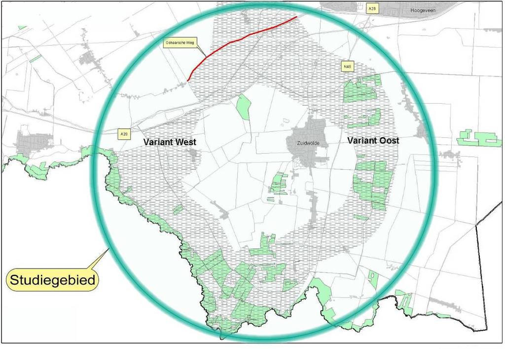 4 Huidige situatie en autonome ontwikkeling 4.1 Inleiding In dit hoofdstuk wordt de huidige situatie en autonome ontwikkeling in het studiegebied beschreven.