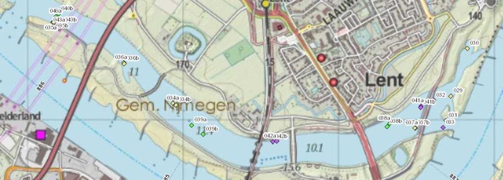 Eurytoop Limnofiel Rheofiel aantal vissen per 1 m 2 4 3 2 1 Diadroom voor de dam: