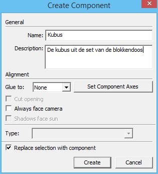 andere componenten dat automatisch ook doen. Cilinders tekenen Je tekent een cirkel met een diameter van 1 meter.