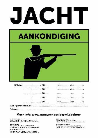 JVB : drijf- of drukjacht Organisatie drijf- of