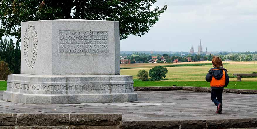 ZONNEBEKE HERINNERT Talbot House Tijdens de Eerste Wereldoorlog maakt Poperinge deel uit van het kleine stukje onbezet België.