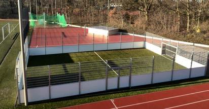 BOARDING / SOCCERCOURT COMFORT Boarding / soccercourt Comfort is geschikt voor