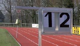 03010761 Verrijdbaar scorebord op aluminium constructie met 